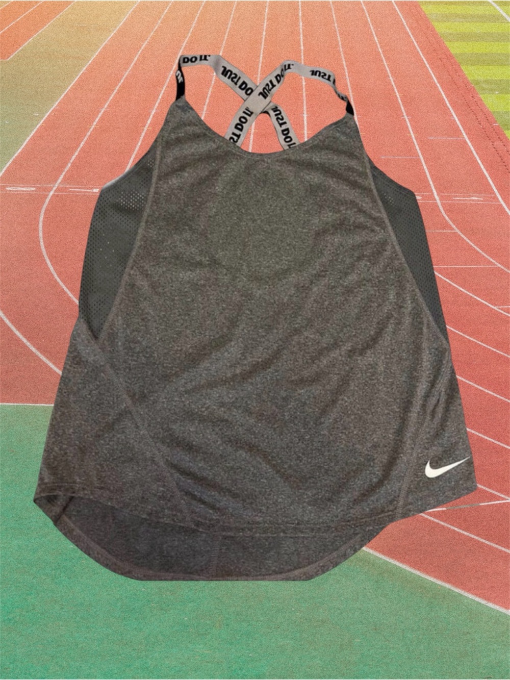 Nike Women's Athletic Criss Cross Back Straps Tank Top Size Small